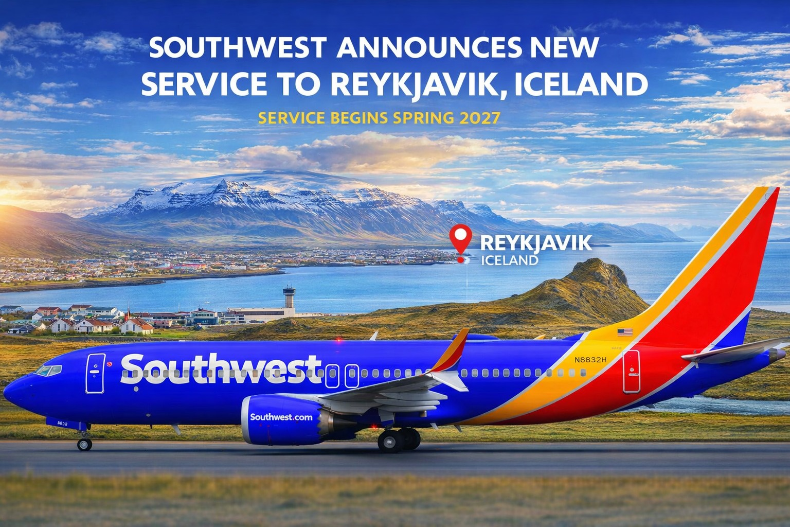 🚨 Southwest Airlines Just Dropped a BOMBSHELL — Nonstop Flights to Iceland Starting 2027!