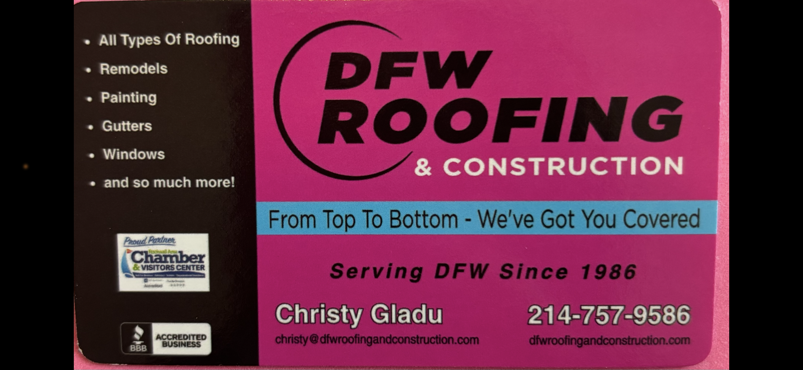 DFW Roofing and Construction 